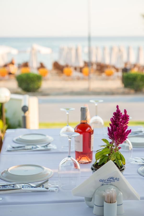 Georgalas Sun Beach Rooms Nea Kallikrateia Экстерьер фото