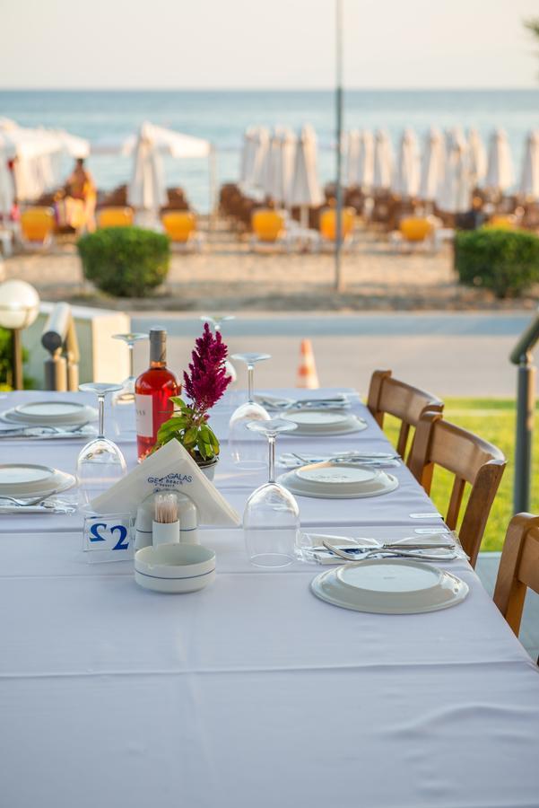 Georgalas Sun Beach Rooms Nea Kallikrateia Экстерьер фото