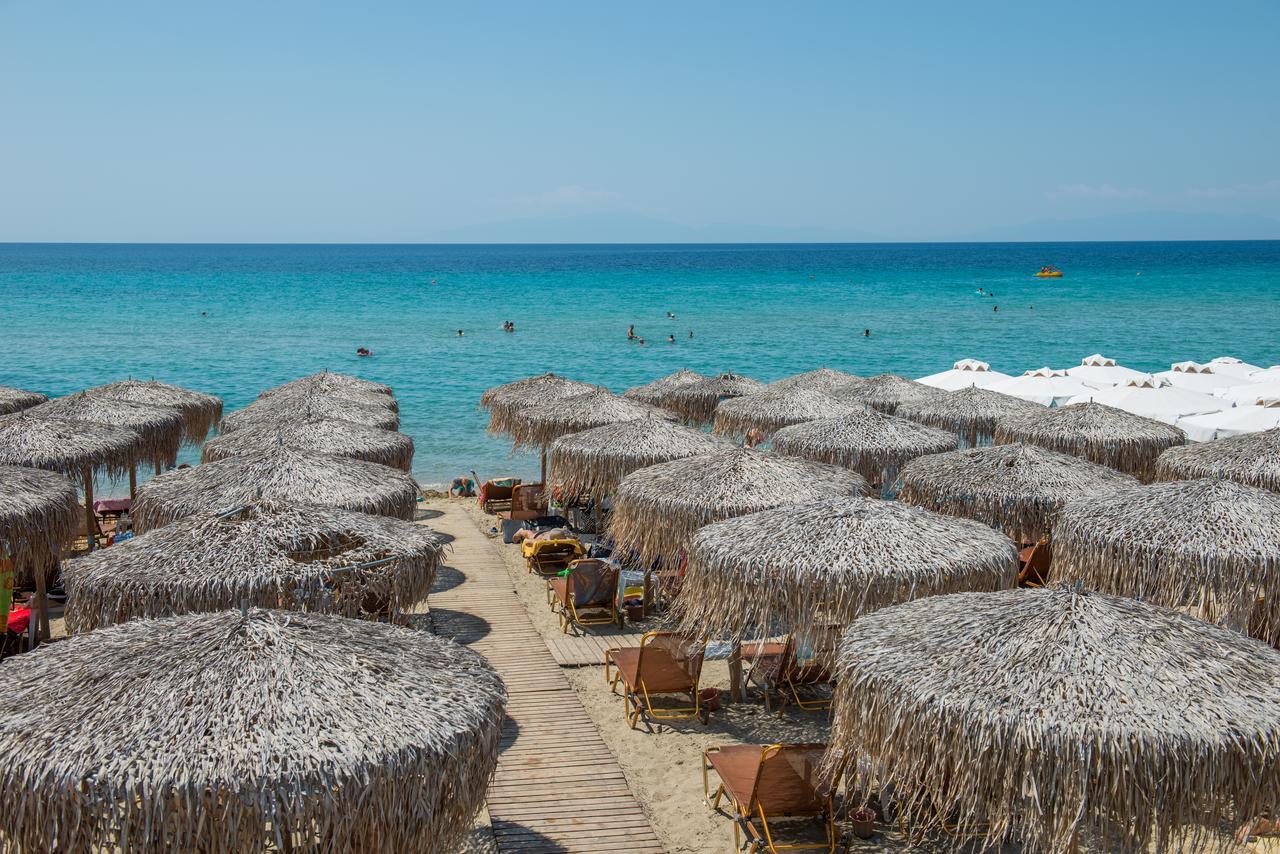 Georgalas Sun Beach Rooms Nea Kallikrateia Экстерьер фото