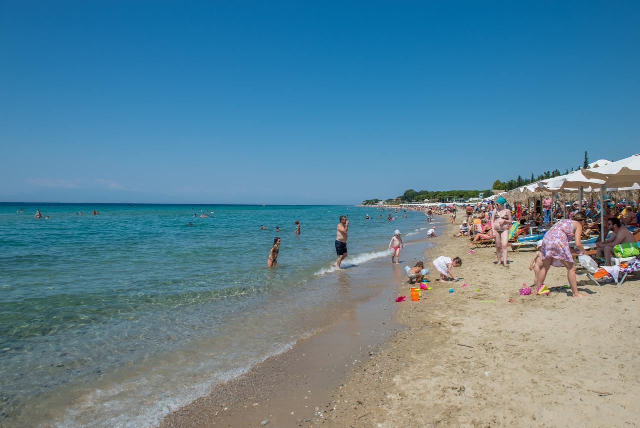 Georgalas Sun Beach Rooms Nea Kallikrateia Экстерьер фото