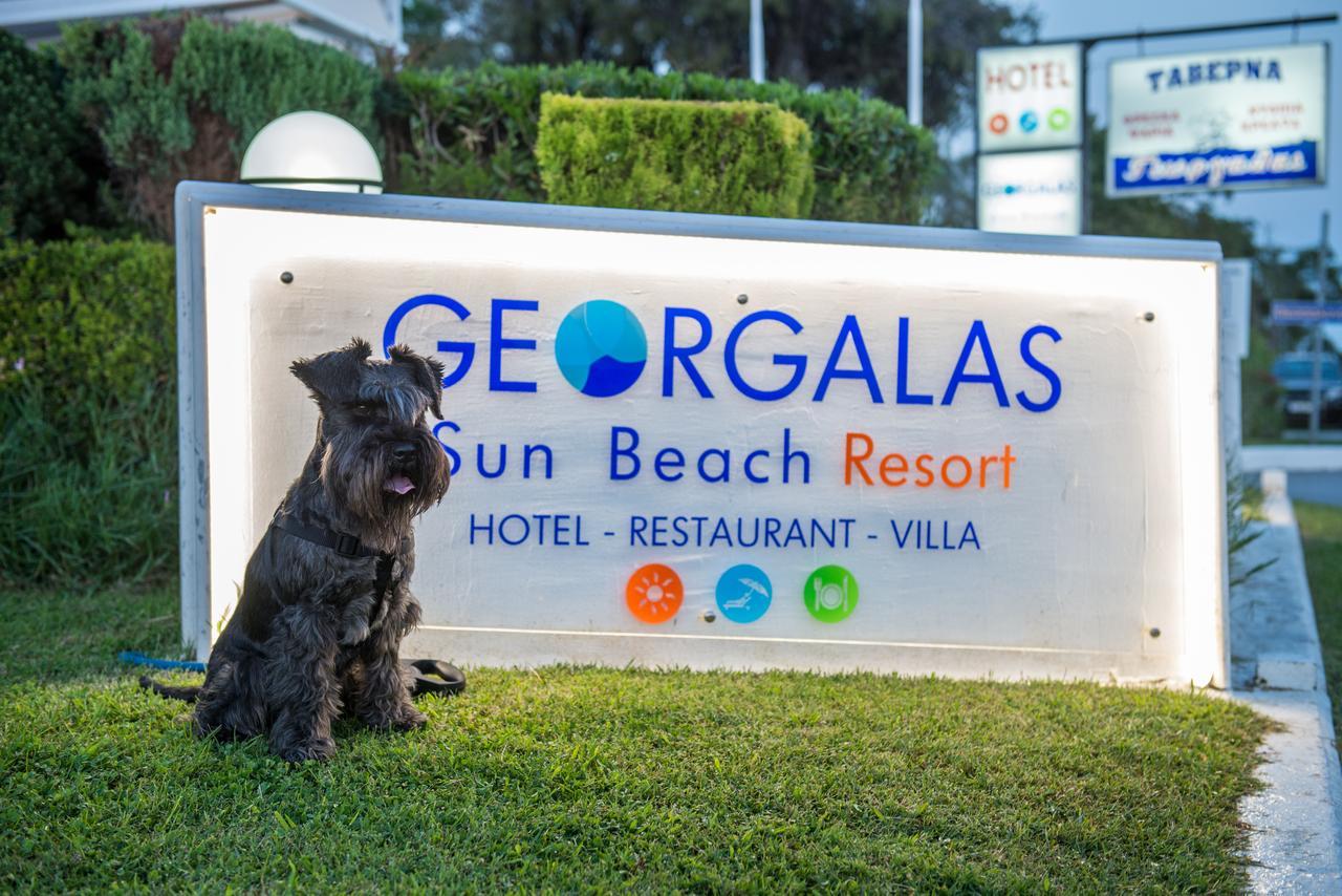 Georgalas Sun Beach Rooms Nea Kallikrateia Экстерьер фото
