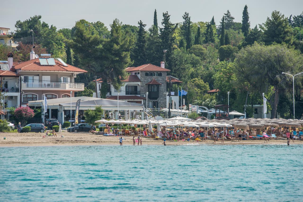Georgalas Sun Beach Rooms Nea Kallikrateia Экстерьер фото