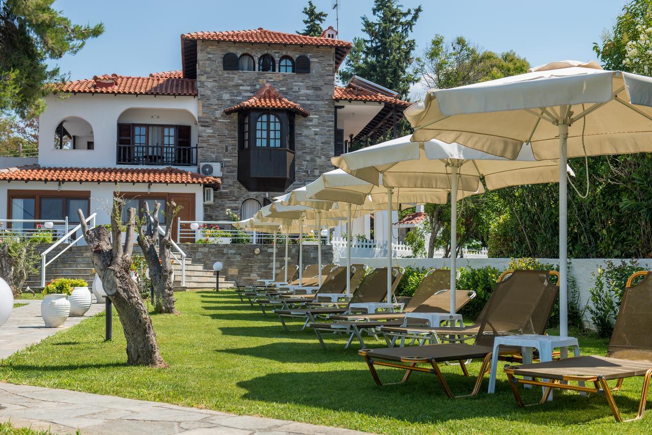 Georgalas Sun Beach Rooms Nea Kallikrateia Экстерьер фото