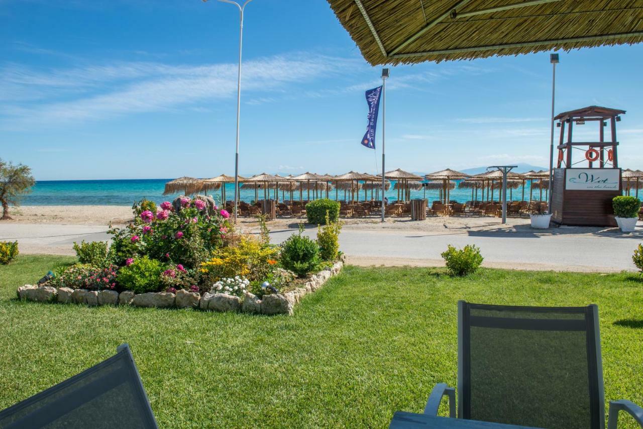 Georgalas Sun Beach Rooms Nea Kallikrateia Экстерьер фото